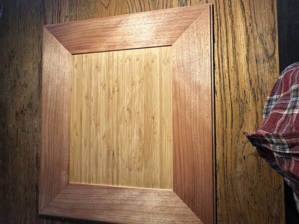 La Scapigliata in umber, large 30x20x1.2 cm, box mount 37x29x3.5 cm - Image 5