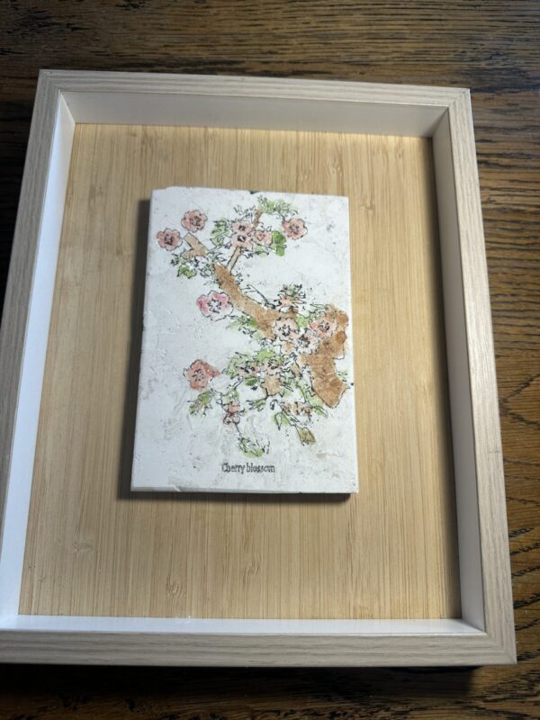 La Scapigliata in Umber large 30x20x1.2cm, framed in 53.5x46cm ash mount - Image 30